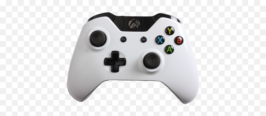 Glossy White Custom Xbox One Controller Emoji,Xbox One Png