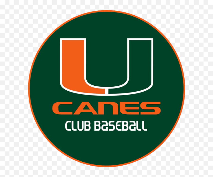 University Of Miami Club Baseball Emoji,University Of Miami Logo