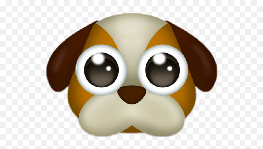 Dog Perro Kawaii Perrito Puppy Sticker By Emoji,Pug Face Clipart