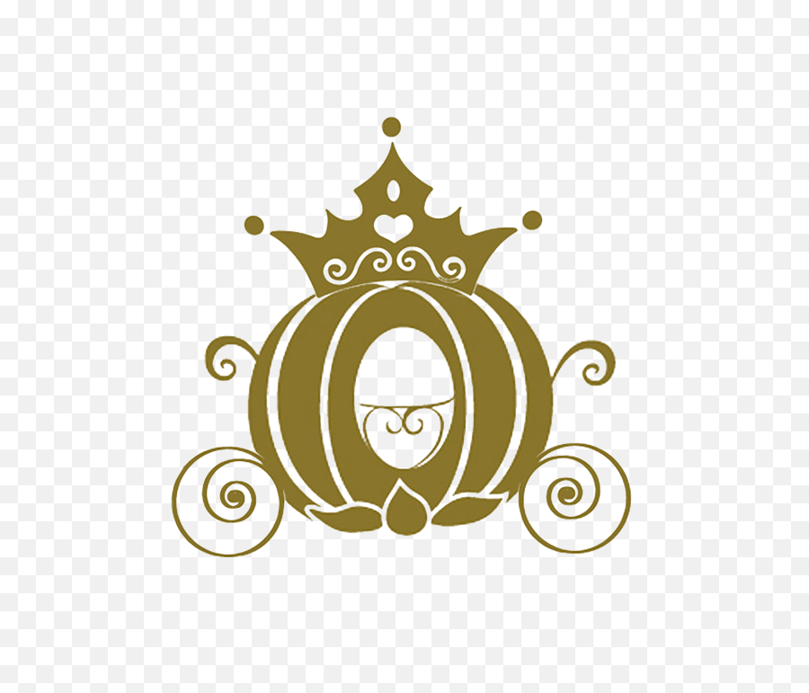 Cartoon Crown Pumpkin Carriage Png Download - 724724 Free Emoji,Carriage Png