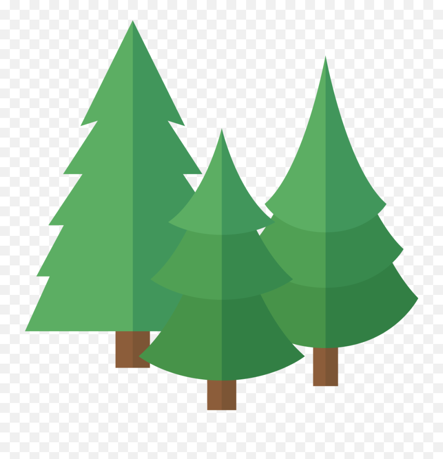 Cartoon Trees - Flat Pine Tree Png 1062x1075 Png Clipart Emoji,Cartoon Christmas Tree Png