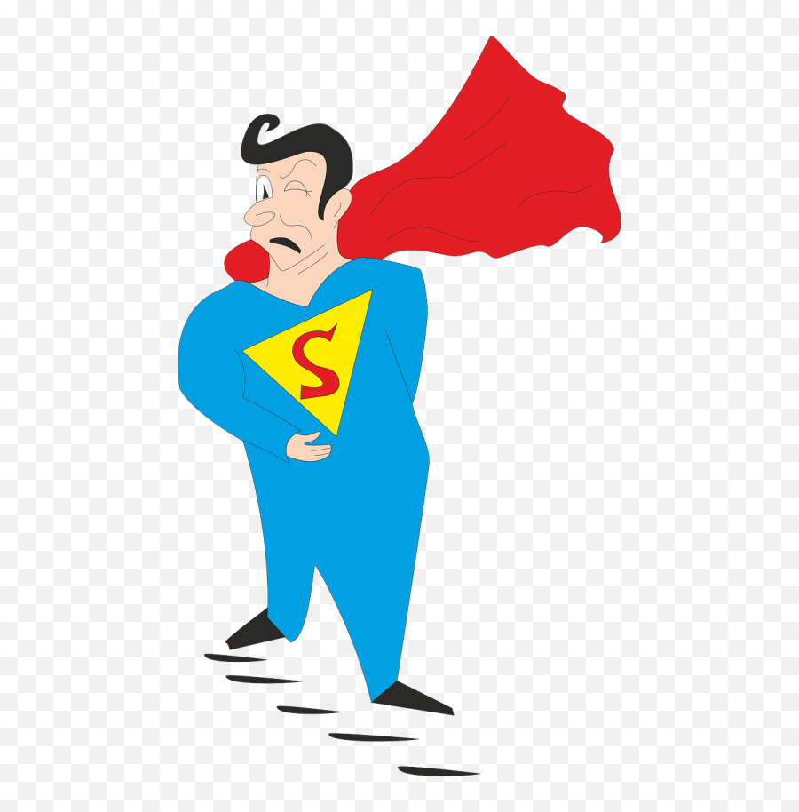 Superman Clipart - Superhombre Png Emoji,Superman Clipart
