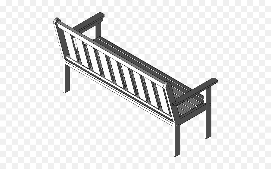 Bench Project 3d Cad Model Library Grabcad Emoji,Bench Clipart Black And White