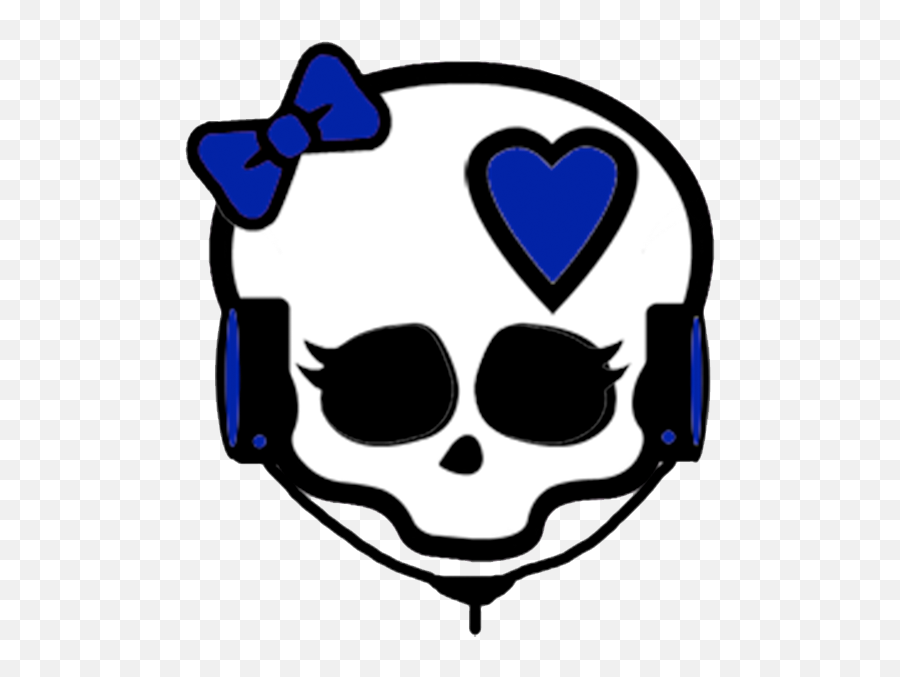 Monster High Skullette Png Download - Monster High Skull Emoji,Monster High Logo