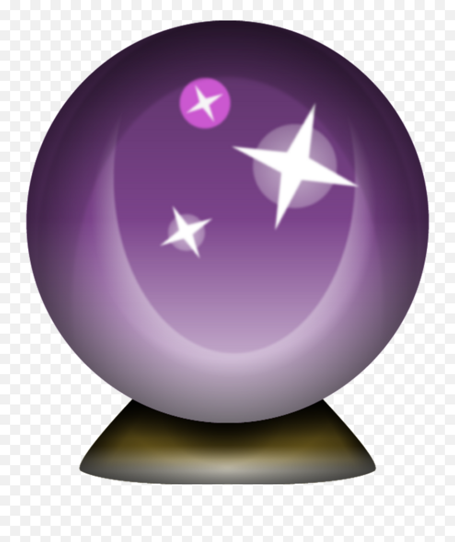 Crystal Ball Png - Magic Ball Emoji,Crystal Clipart