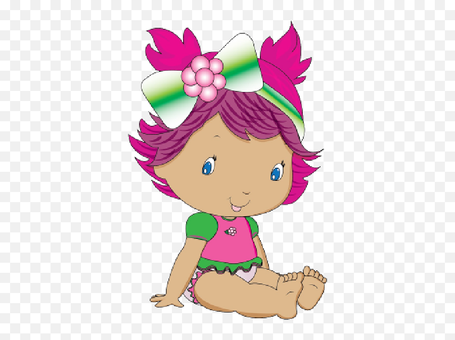 Strawberry Shortcake Baby Images Clipart - Full Size Clipart Cartoon Strawberry Shortcake Baby Emoji,Babies Clipart