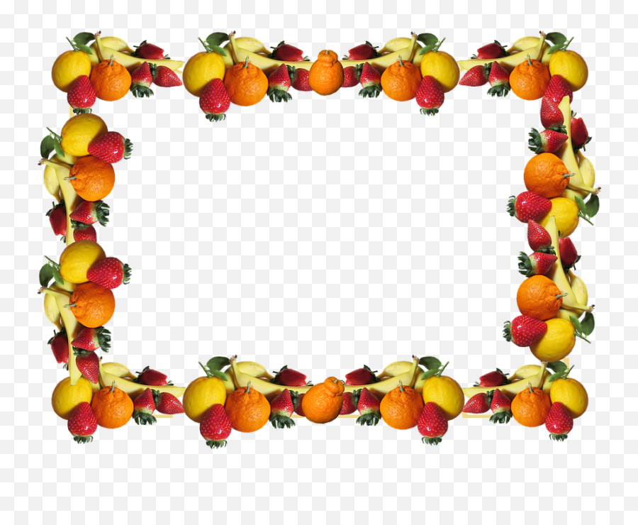Fruit Border - Marco Frutas Png Emoji,Marco Png