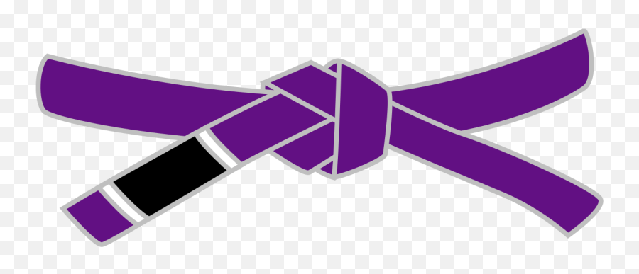 Filebjj Purple Beltsvg - Wikipedia Black Belt 5th Dan Emoji,Purple Png
