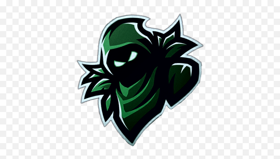 Raven Fortnite Changecolore Green Spooky Creepy - Green Mascot Logo Fortnite Png Emoji,Fortnite Bush Png