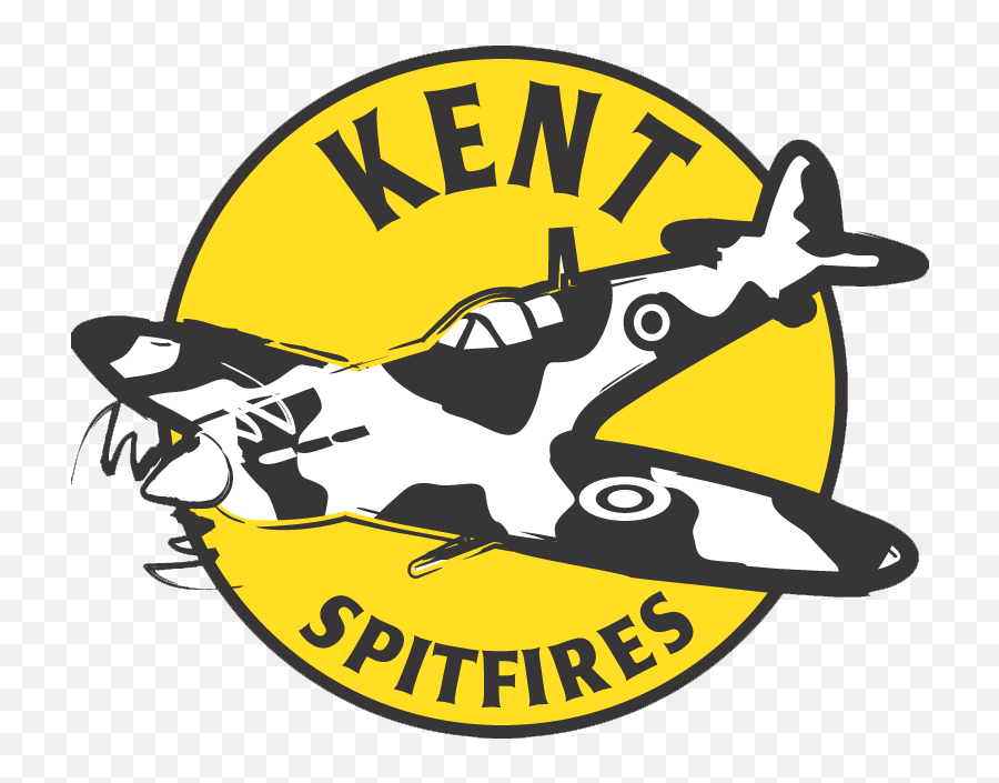 Yellow Spitfire Emblem - Automotive Decal Emoji,Spitfire Logo
