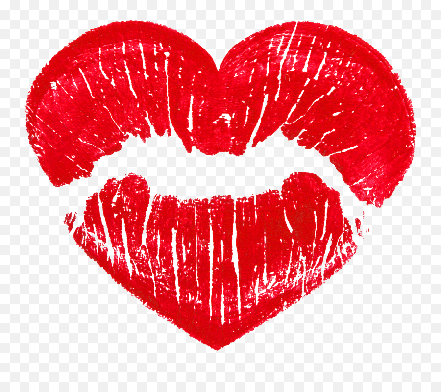 Red Heart Kiss Emoji - Kiss Heart Love Emoji,Love Emoji Png