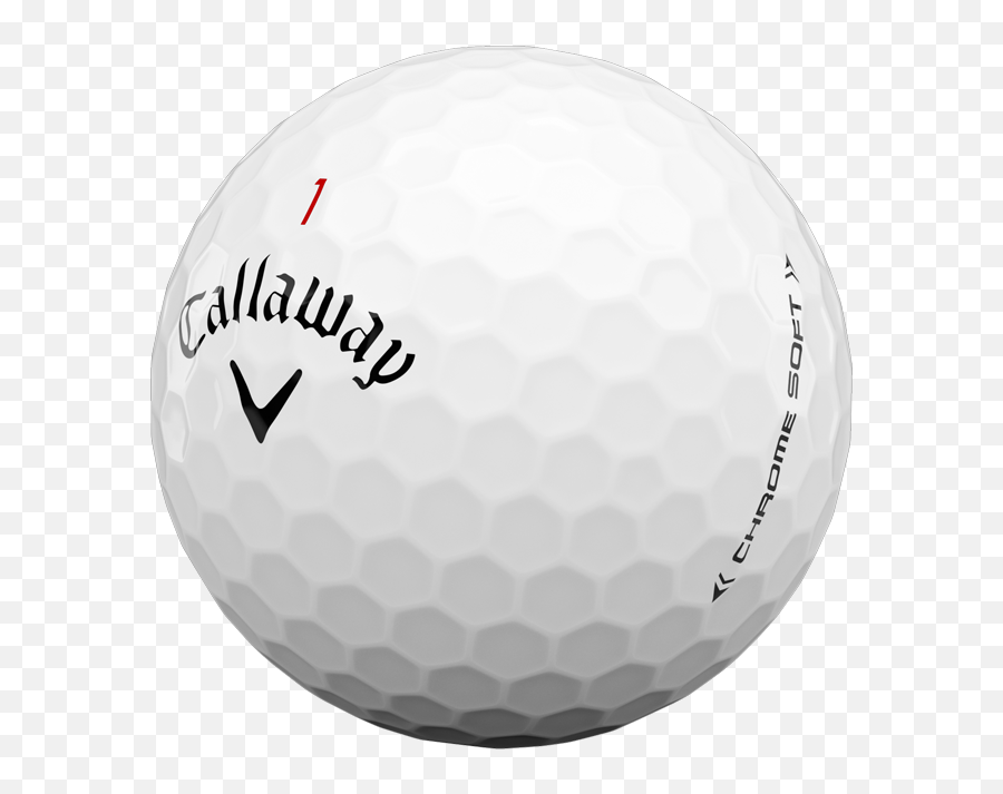 Chrome Soft Logo Golf Balls - For Golf Emoji,Golf Ball Logo
