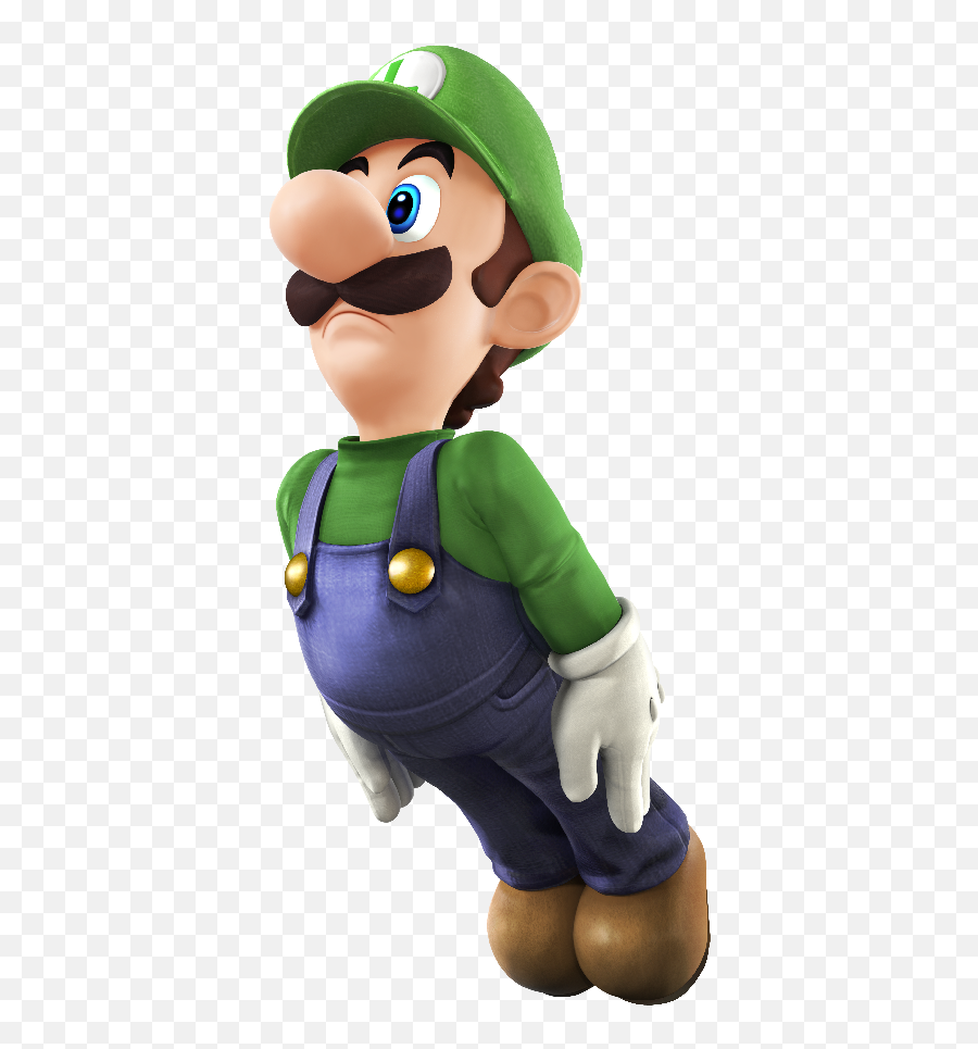 Download Hd Luigi - Super Smash Bros Wii U Luigi Emoji,Super Smash Bros Png
