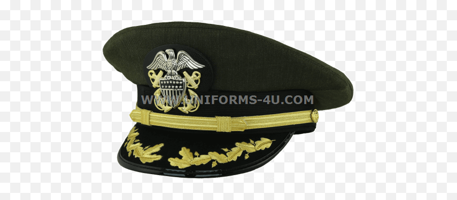 U - Us Navy Captain Hat Emoji,Sailor Hat Png