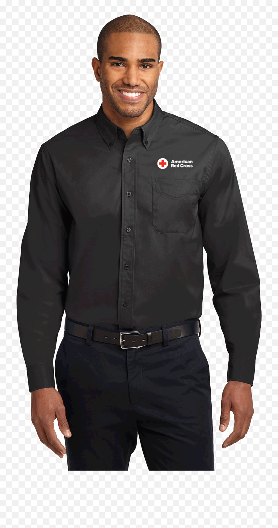 Mens Button Down Oxford Dress Shirt - Button Down Shirts Men Oxford Emoji,Cross Logo