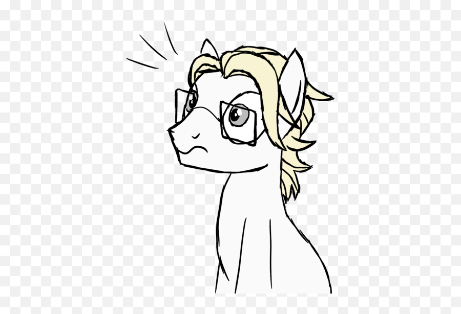 Pablote Earth Pony Glasses Emoji,Bleach Transparent Background