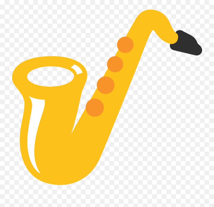Saxophone Emoji Clipart Free Download Transparent Png,Sax Clipart