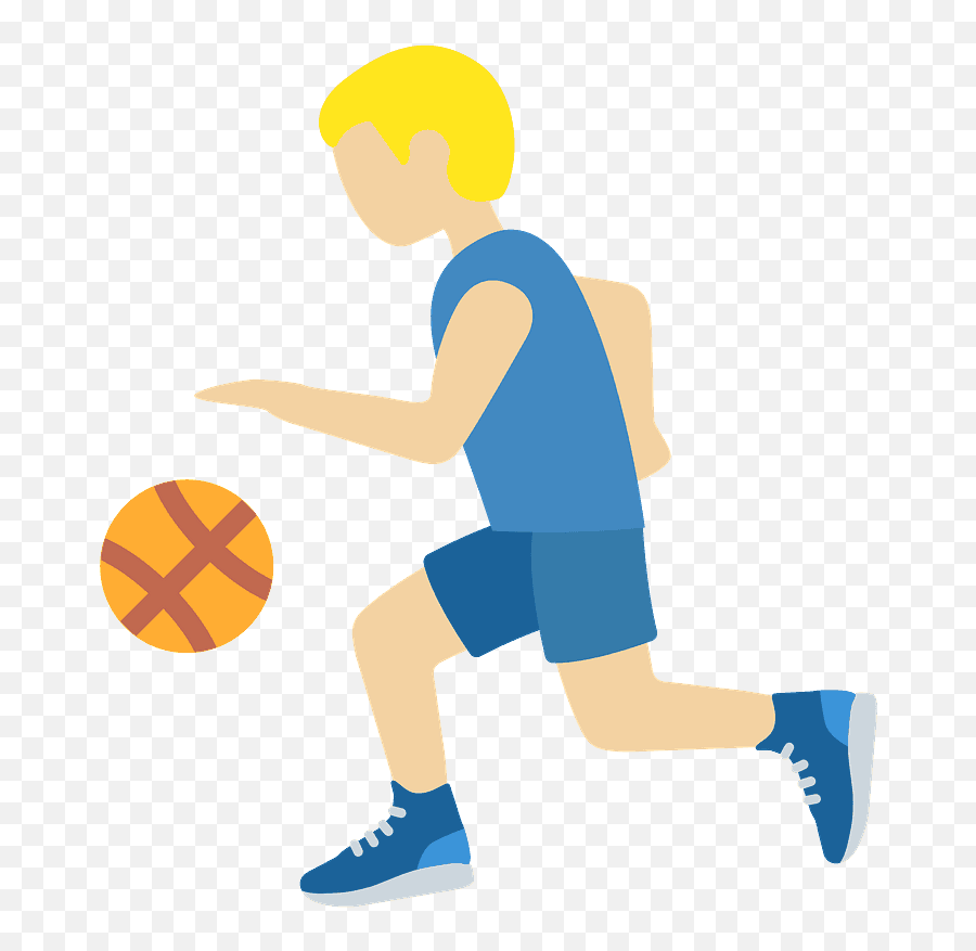 Man Bouncing Ball Emoji Clipart Free Download Transparent,Basketball Ball Clipart