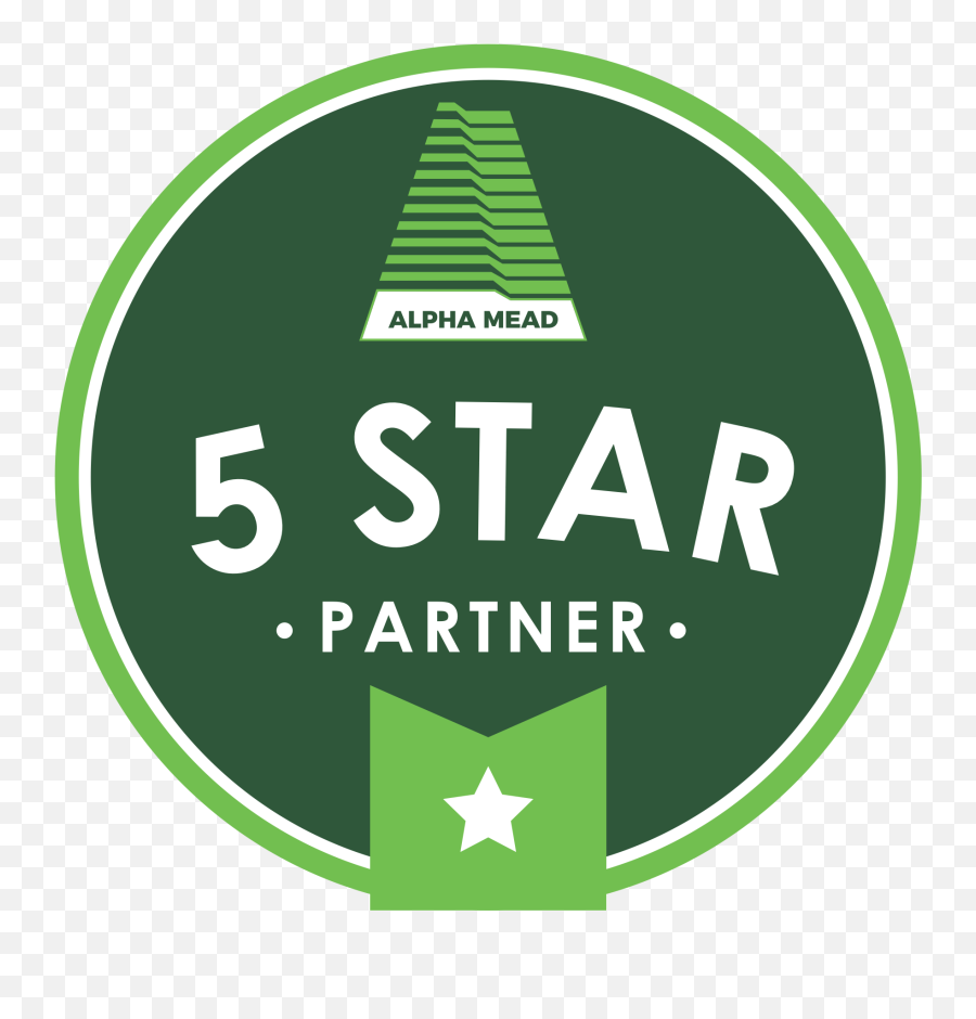 Five Star Partner U2013 Alpha Mead Development Company U2013 Alpha Emoji,5 Star Logo