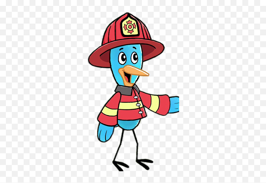 Check Out This Transparent Chirp The Firefighter Png Image Emoji,Firefighter Png