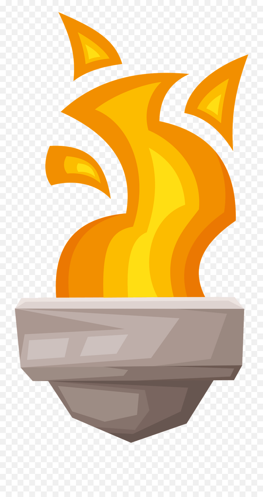 Torch Clipart Free Download Transparent Png Creazilla - Vertical Emoji,Flashlight Clipart