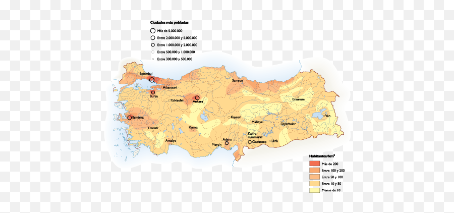 Turkey Population Map Emoji,World Map Vector Png