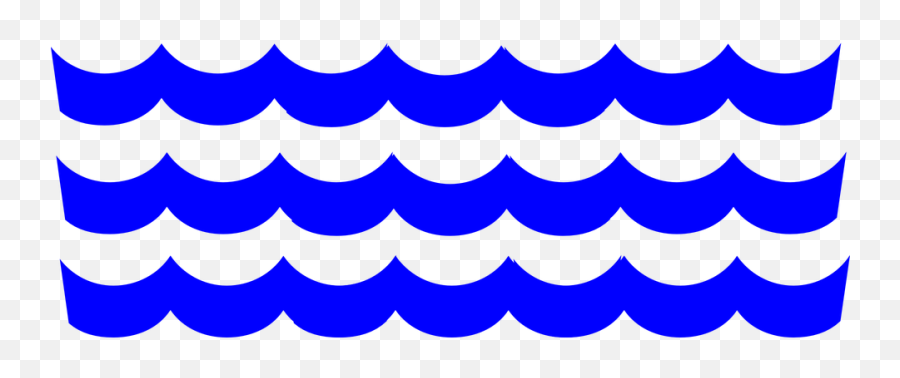 Waves Blue Pattern Water - Clipart Water Waves Transparent Emoji,Water Clipart Transparent