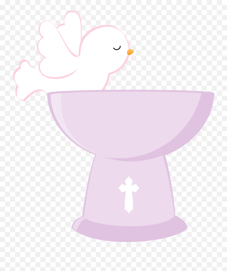 Baptism Girl Clipart Png Image With No - Baptism Clipart Pink Emoji,Baptism Clipart
