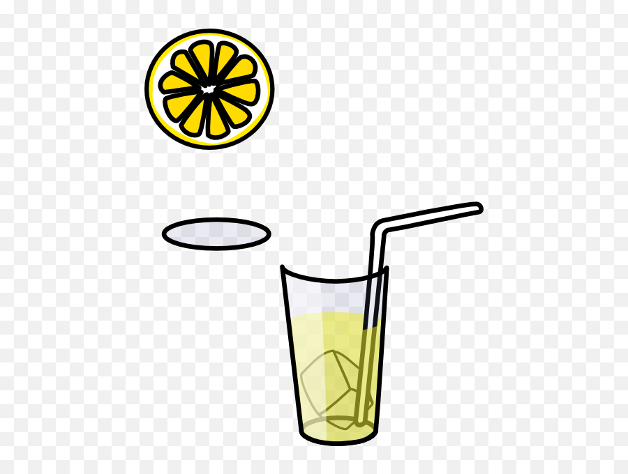 Glass Of Lemonade Clip Art At Clker - Limonade Emoji,Lemonade Clipart