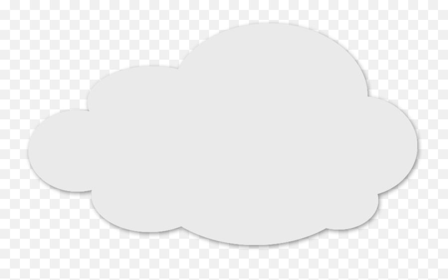 Cloud - Dot Emoji,Cloud Transparent Background