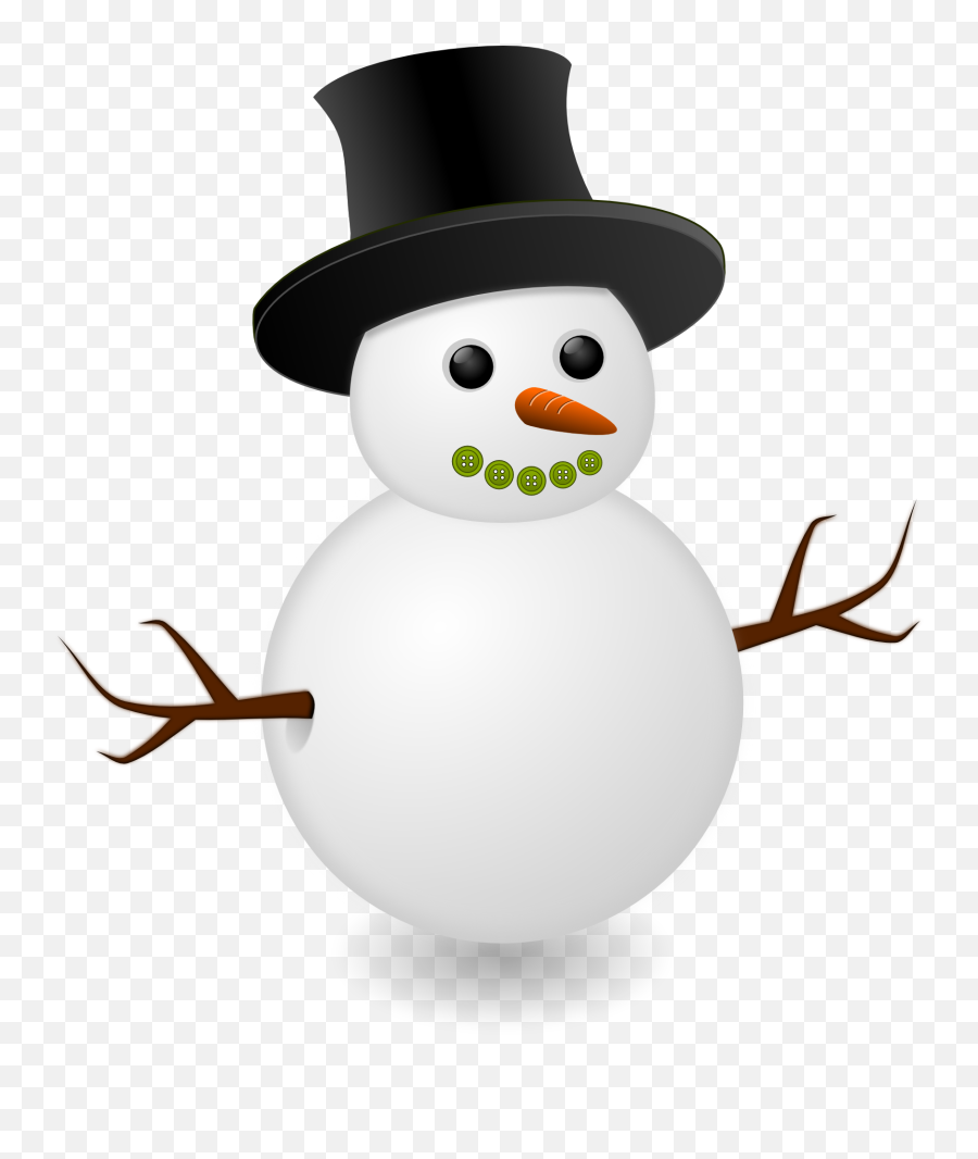 Snowman Clipart Vector Snowman Vector Transparent Free For - Snowman Animation Emoji,Snowmen Clipart
