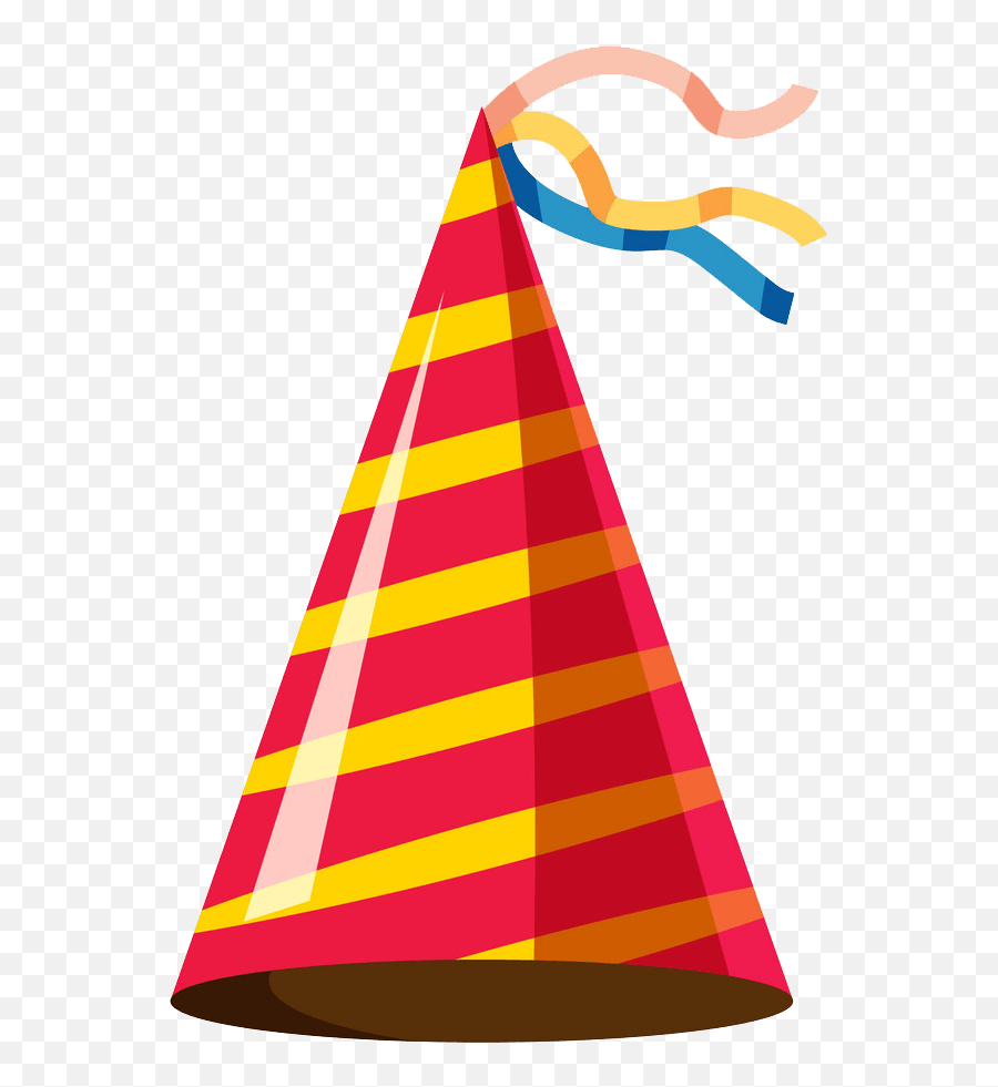 Party Hat Clipart Transparent 5 - Clipart World Cartoon Images Of Cone Emoji,Hat Clipart