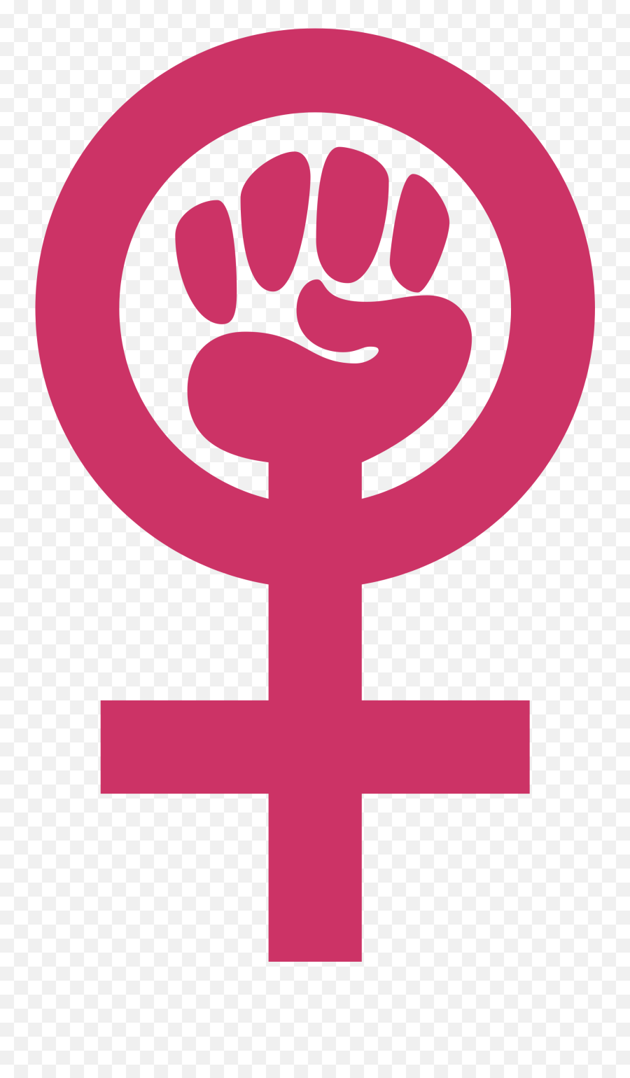 The Feminist Logo Is Literally A Fist Fisting An Asshole - Woman Symbol Png Emoji,Fist Logo