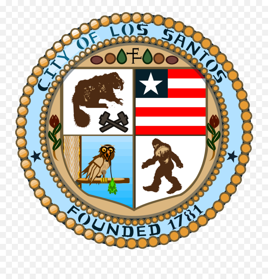 Departments - Los Santos Police Logo Emoji,Lspd Logo