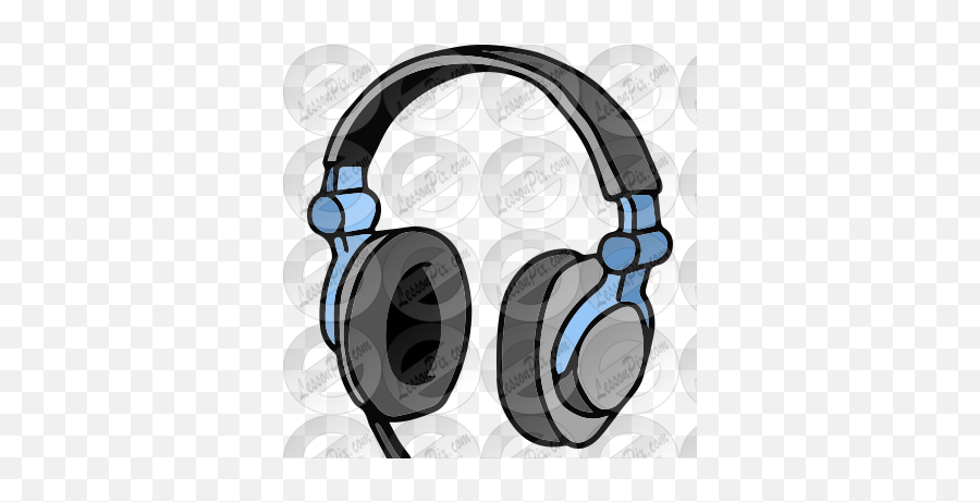 Headphone Picture For Classroom - For Teen Emoji,Headphone Clipart