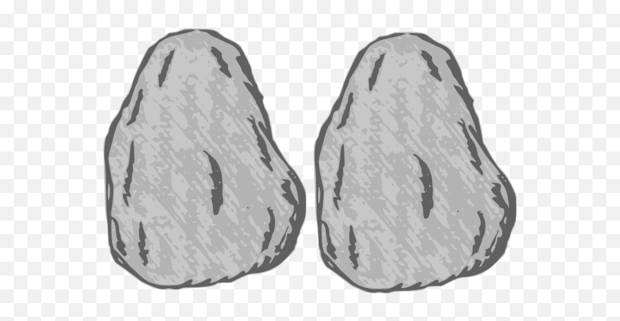 Double Rock 1 Clip Art At Clker - Rock Clip Art Free Emoji,Rock Clipart