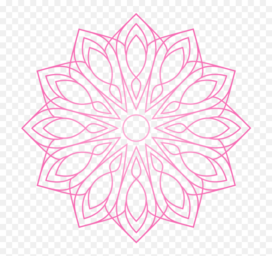 Feminine Mandala Logo - Background Optical Illusion Emoji,Feminism Logos