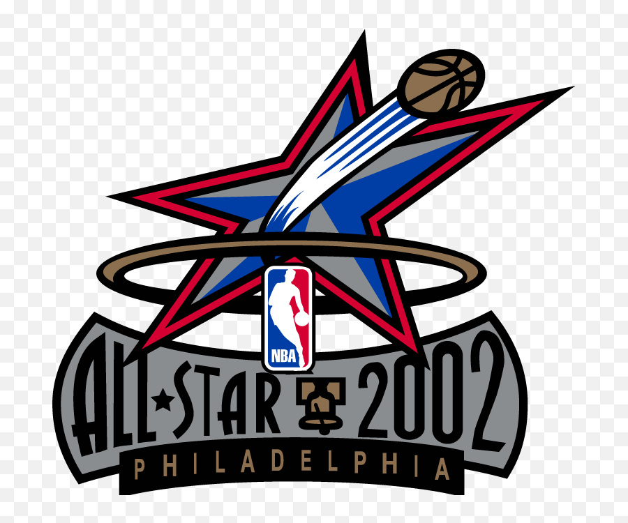 Nba All - Star Game Primary Logo National Basketball West Nba All Star Game 2002 Emoji,Nba Teams Logo 2015