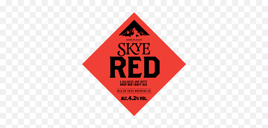 The Brewery In Uig - Isle Of Skye Brewery Emoji,British Beer With A Red Triangle Logo
