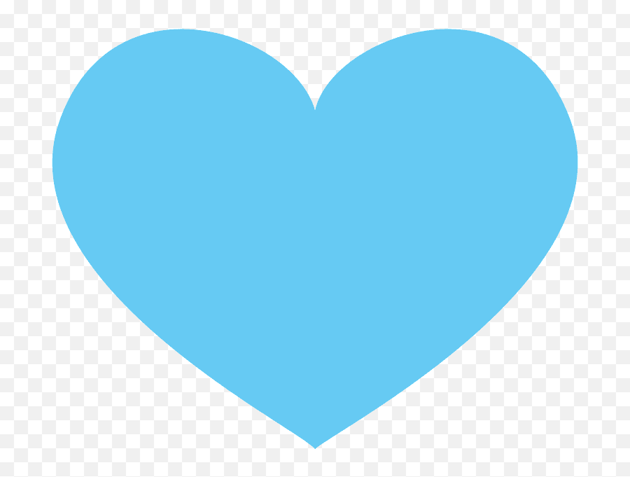Blue Heart Emoji Clipart,Blue Heart Png
