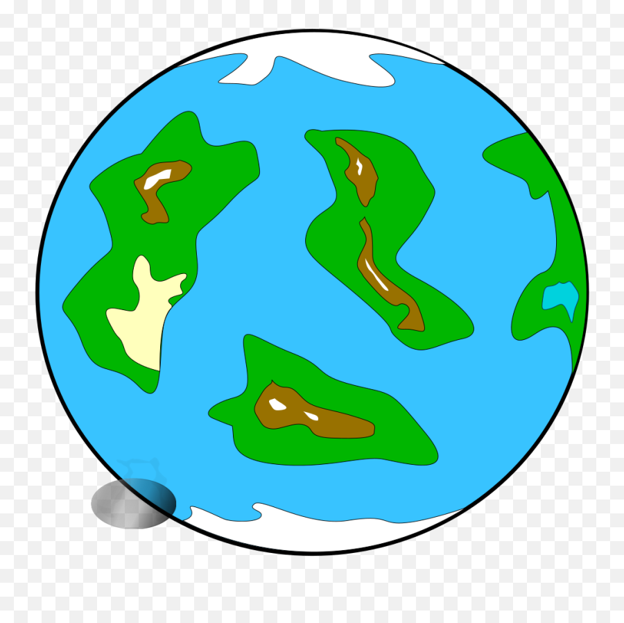 Planet Symbol Globe Png Svg Clip Art For Web - Download Emoji,Globe Clipart Transparent