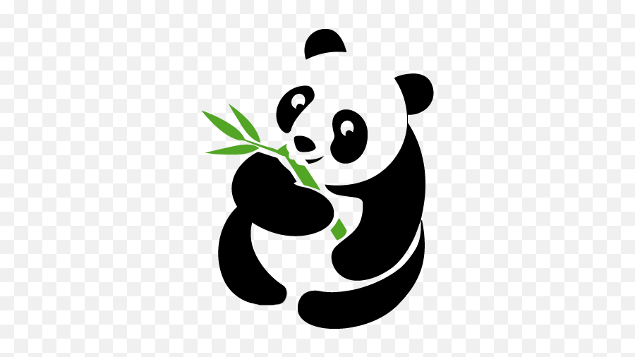 Download Hd Panda Logo Transparent - Transparent Panda Logo Emoji,Panda Logo