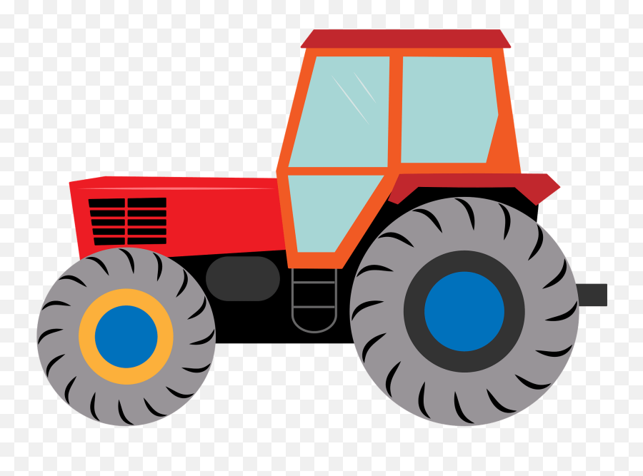 Tractor Clipart Free Download Transparent Png Creazilla Emoji,Green Tractor Clipart