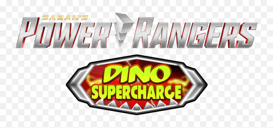Download Sabanu0027s Power Rangers Dino Supercharge Hasbro St - Power Rangers Dino Charge Logo Hasbro Style Emoji,Hasbro Logo