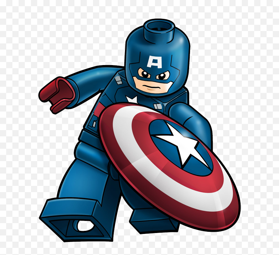 Logo Clipart Captain America Logo Captain America - Capitan America Lego Png Emoji,Captain America Logo
