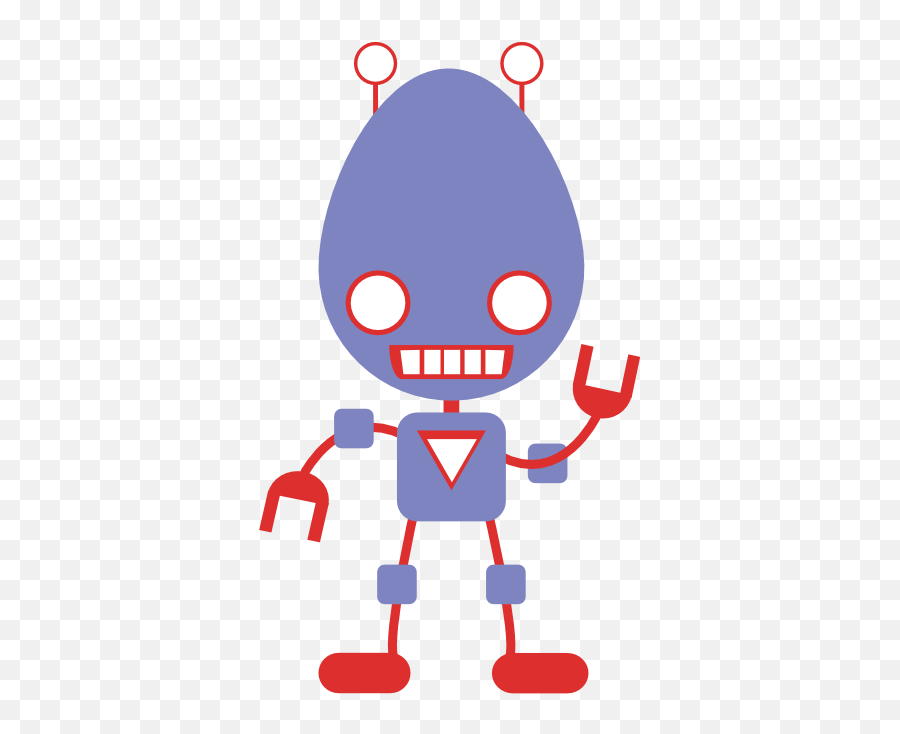 Download Robot Clipart Halloween - Cute Robots Png Full Public Domain Google Free Clip Art Emoji,Robot Clipart