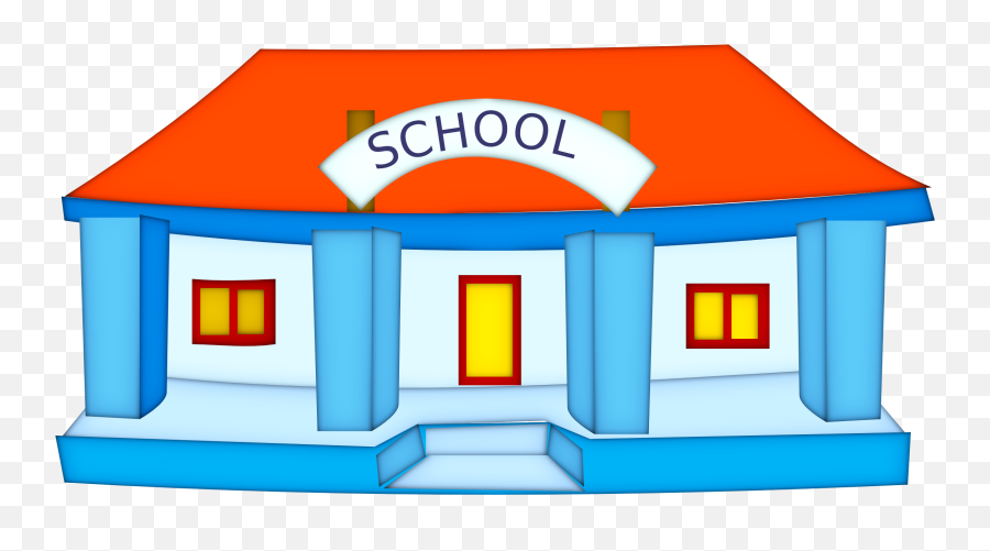 School Clipart Transparent Background - School Clipart Transparent Background Emoji,School Clipart