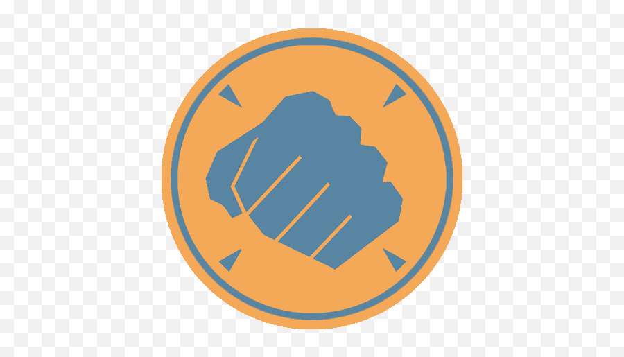 Heavy Emblem Blu - Tf2 Heavy Emoji,Tf2 Logo