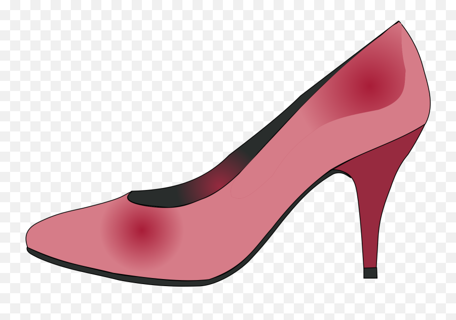 High Heels Red Shoe Clip Art - Round Toe Emoji,High Heel Shoe Clipart