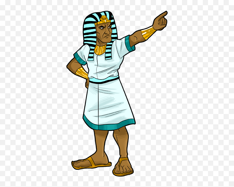King Of Egypt Clipart Transparent Png - Egyptian Pharaoh Clipart Emoji,Egyptian Clipart